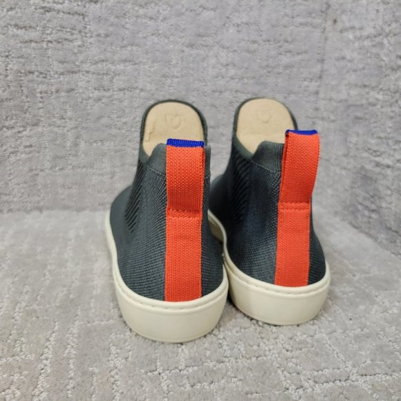 ROTHY'S The Chelsea Women's Size US 9 Melange Gray Round Toe Pull On Ankle Boots - Picture 8 of 10